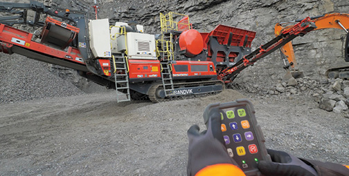 Sandvik goes electric with jaw crusher model