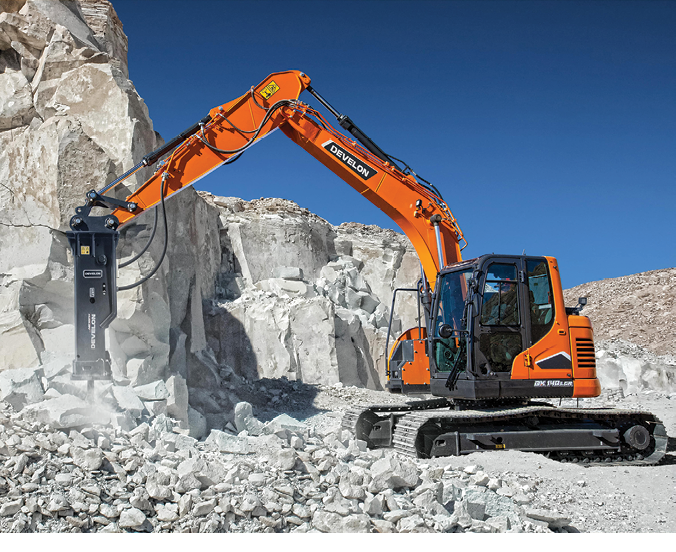 DEVELON introduces HB-Series hydraulic breakers in North America