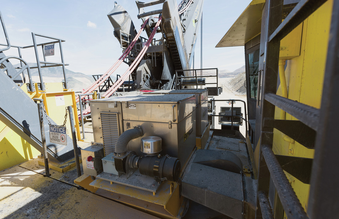 Rebuilds offer an opportunity to return heavy equipment to as-new performance. Pictured: a Komatsu 4100XPC rope shovel.