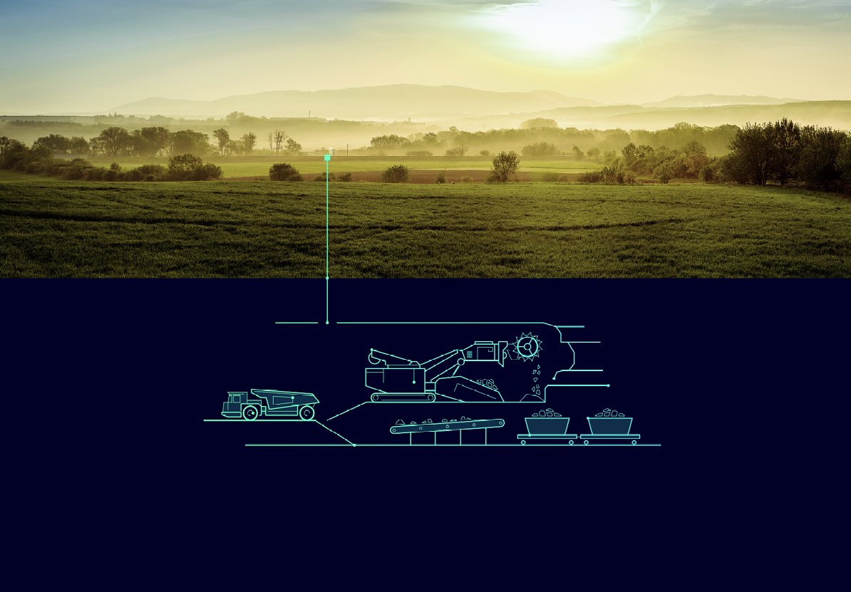 Mining companies can achieve their goals by becoming digital enterprises, utilizing end-to-end solutions, such as Siemens Xcelerator, to enhance efficiency throughout the mining process. Photo: Siemens