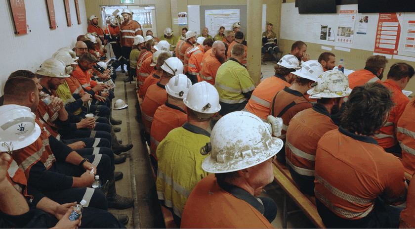 In an optimal mine, Hexagon said, every movement of a machine is understood in context, in real time.
