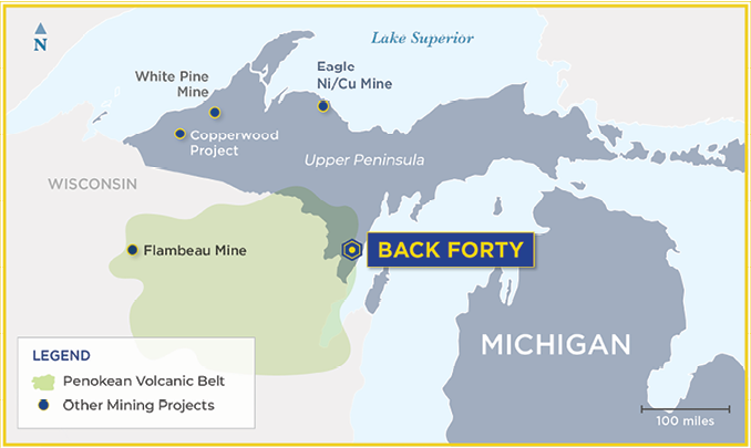 Gold Resource moves forward with Back Forty feasibility study