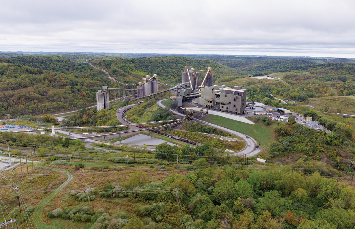 The Enlow Fork mine is part of Core Natural Resources’ Pennsylvania Coal Complex (PAMC).