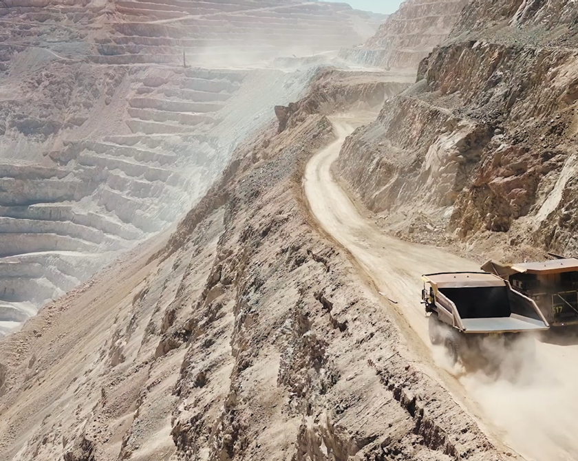 As trucks converge, the story of the material – what it is, where it came from, and where it’s going – can start to fade. Photo: Hexagon