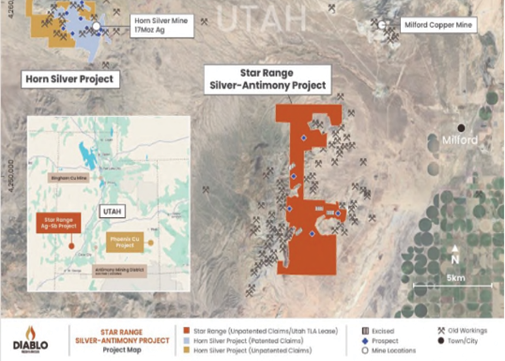 Diablo Resources secures majority stake in Utah project